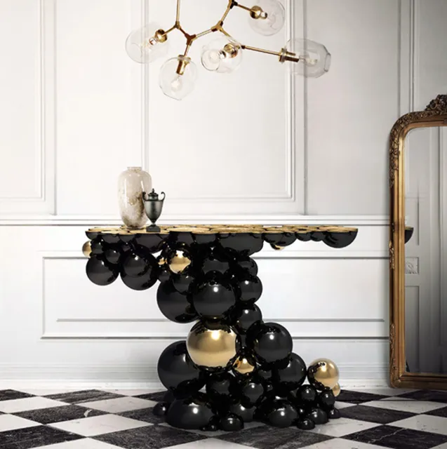 Luxury Lacquered Console Table