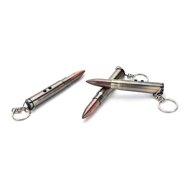 Bullet Shaped Keychain Pen