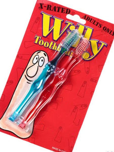 3D Adult willy Toothbrush