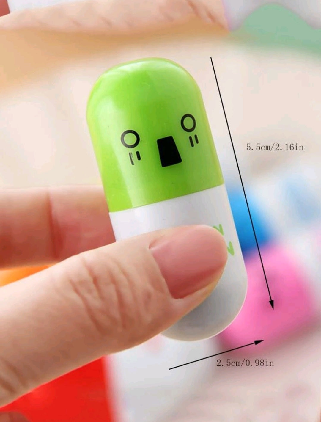 Cartoon Design pill pen 3pcs