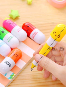 Cartoon Design pill pen 3pcs