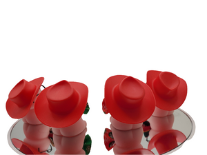 Christmas squishy mini penis 4pcs