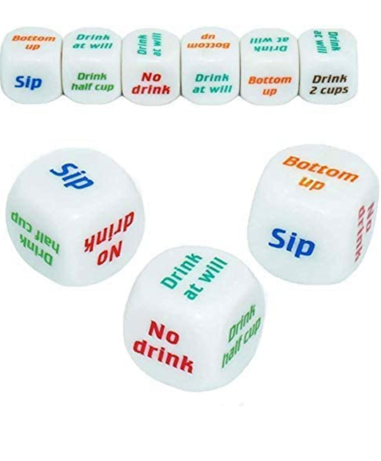 Party Dice Game 2pcs