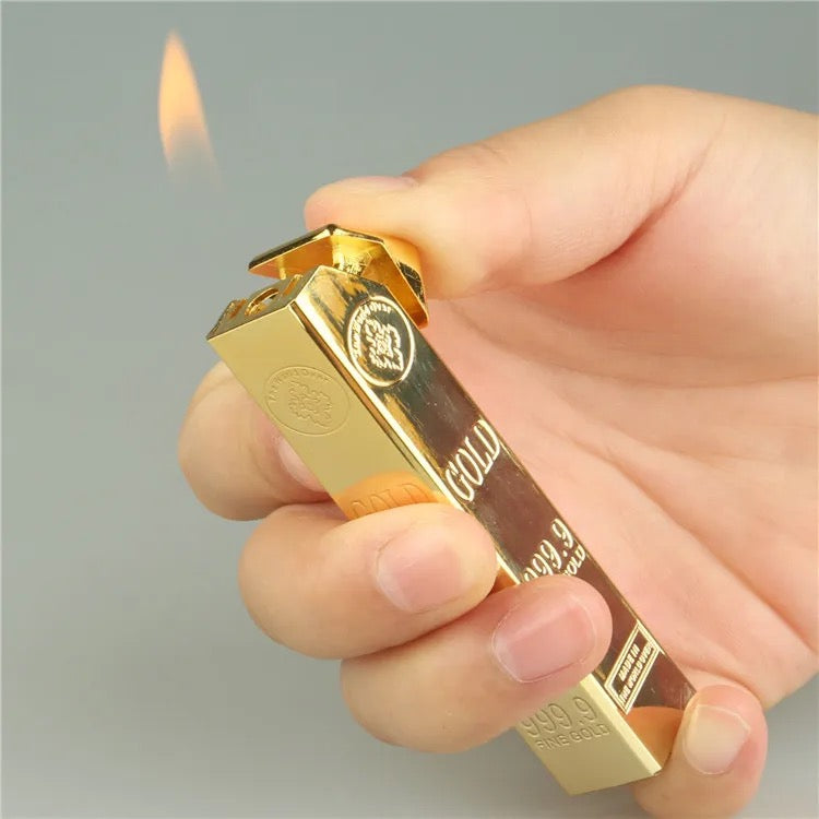 Gold Bar Butane Lighter