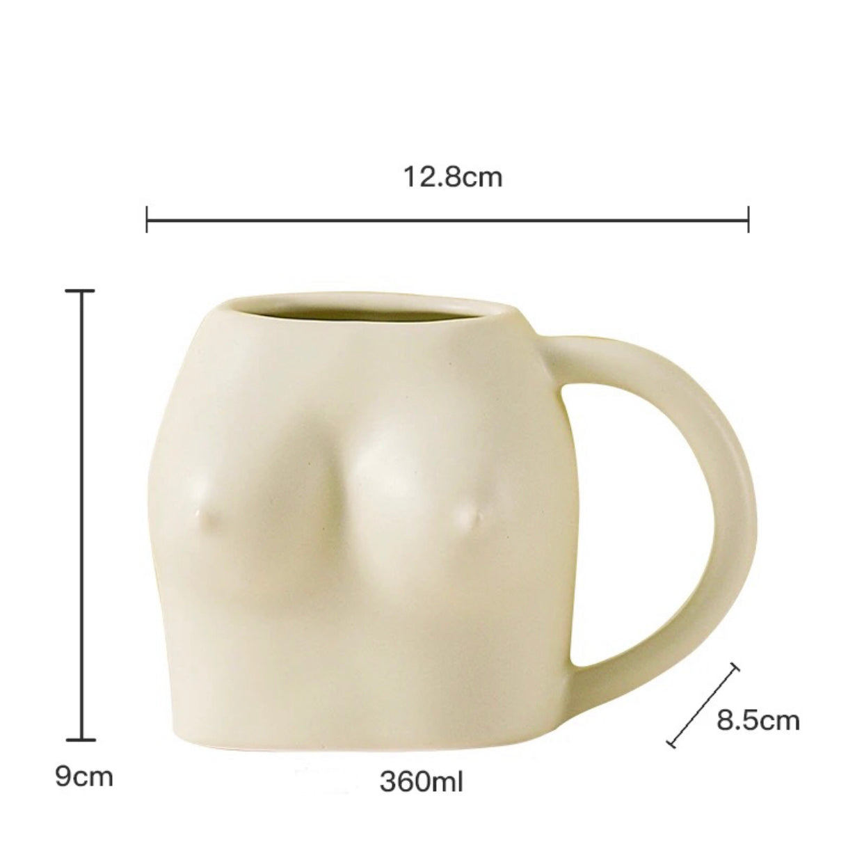 Breast Mug