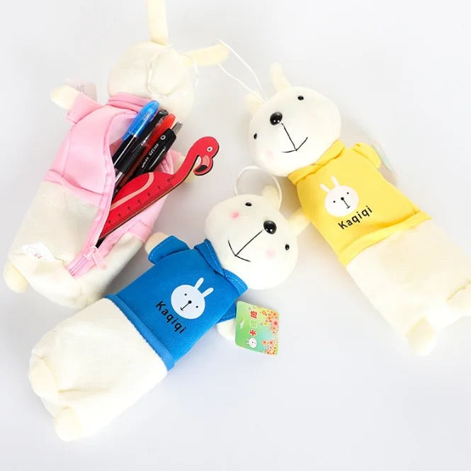 Plush Bunny Pencil Case