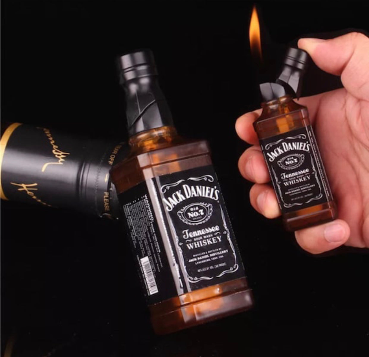 Whiskey Bottle Lighter