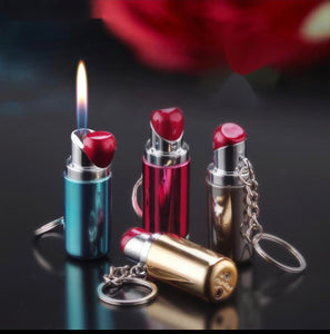 Lipstick Lighter with Keychain