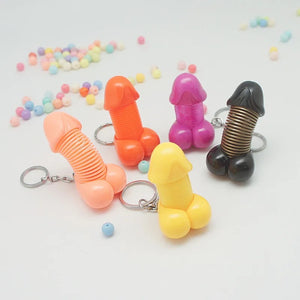 Pecker Spring keychain