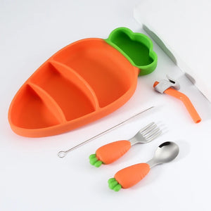 Carrot Shaped Silicon Plate