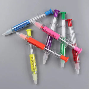 Syringe Pen and Highlighter Set