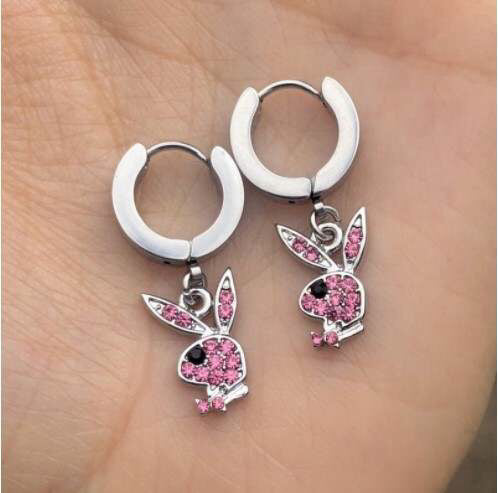 Bunny Hoop Earrings