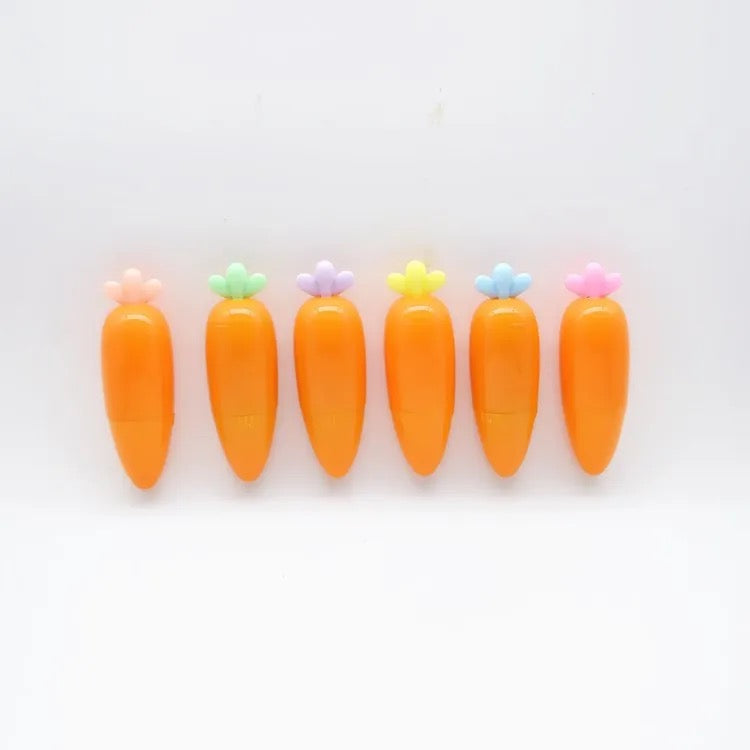 Mini Carrot Shaped Pen Highlighter