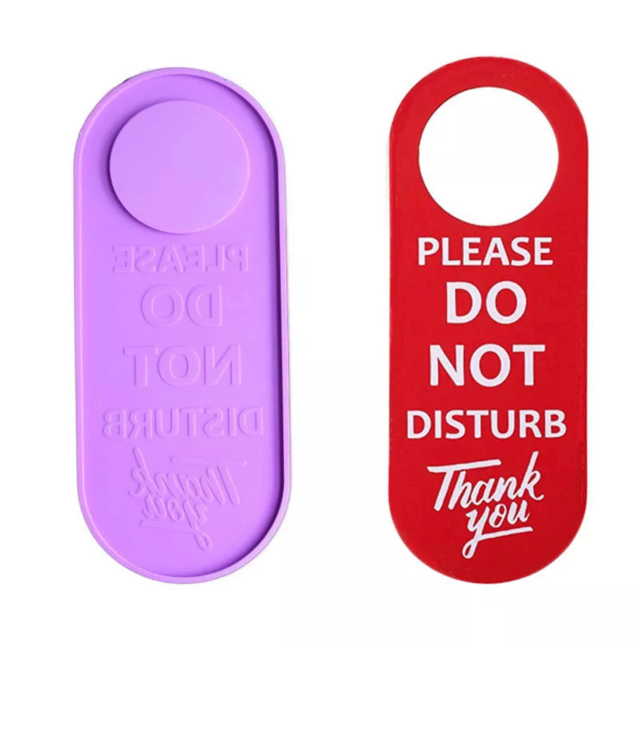 Do Not Disturb Silicone Mold