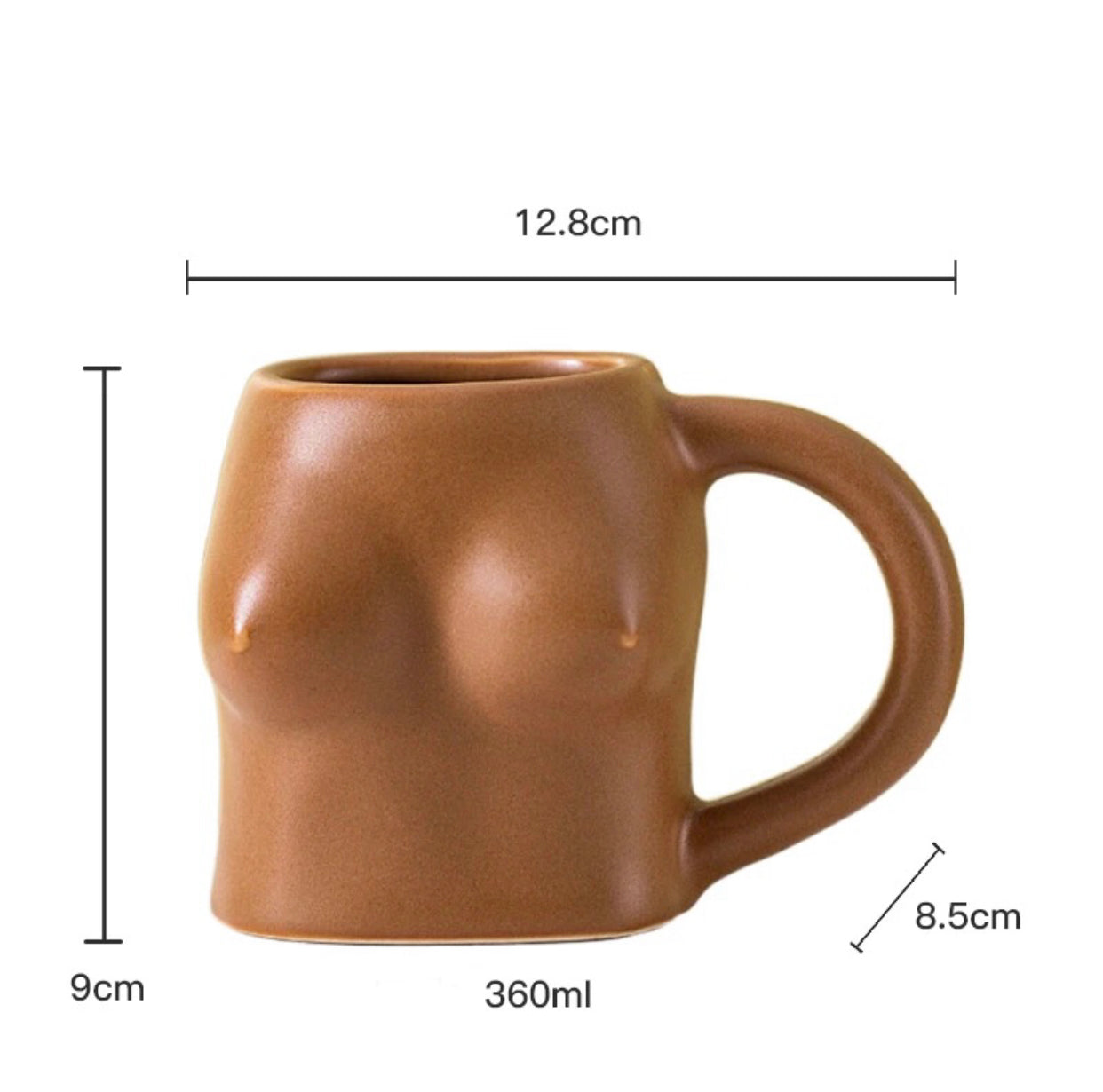 Breast Mug