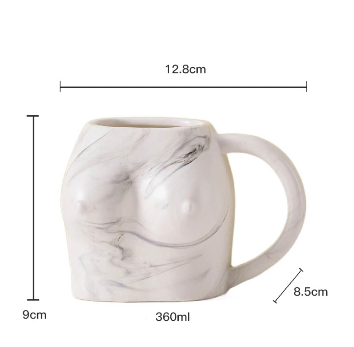 Breast Mug