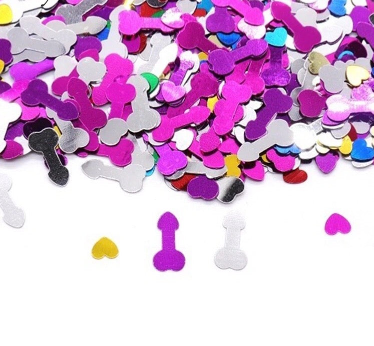 penis Shaped Confetti