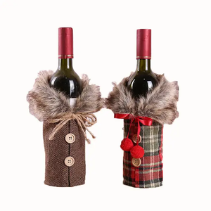 Christmas Wine Bottle Cover