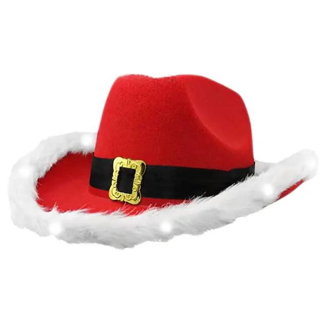 Santa Cowboy Hat