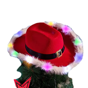 Santa Cowboy Hat