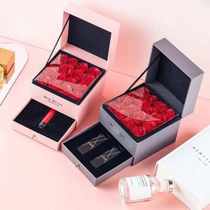 Rose Lipstick Gift Box