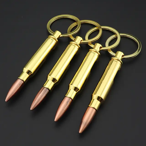 Bullet Bottle Opener with Keychain