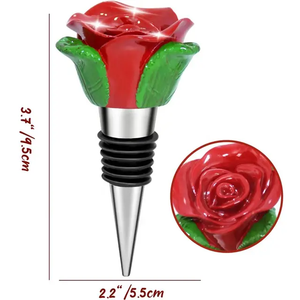 Rose Shaped Wine Stopper