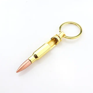 Bullet Bottle Opener with Keychain