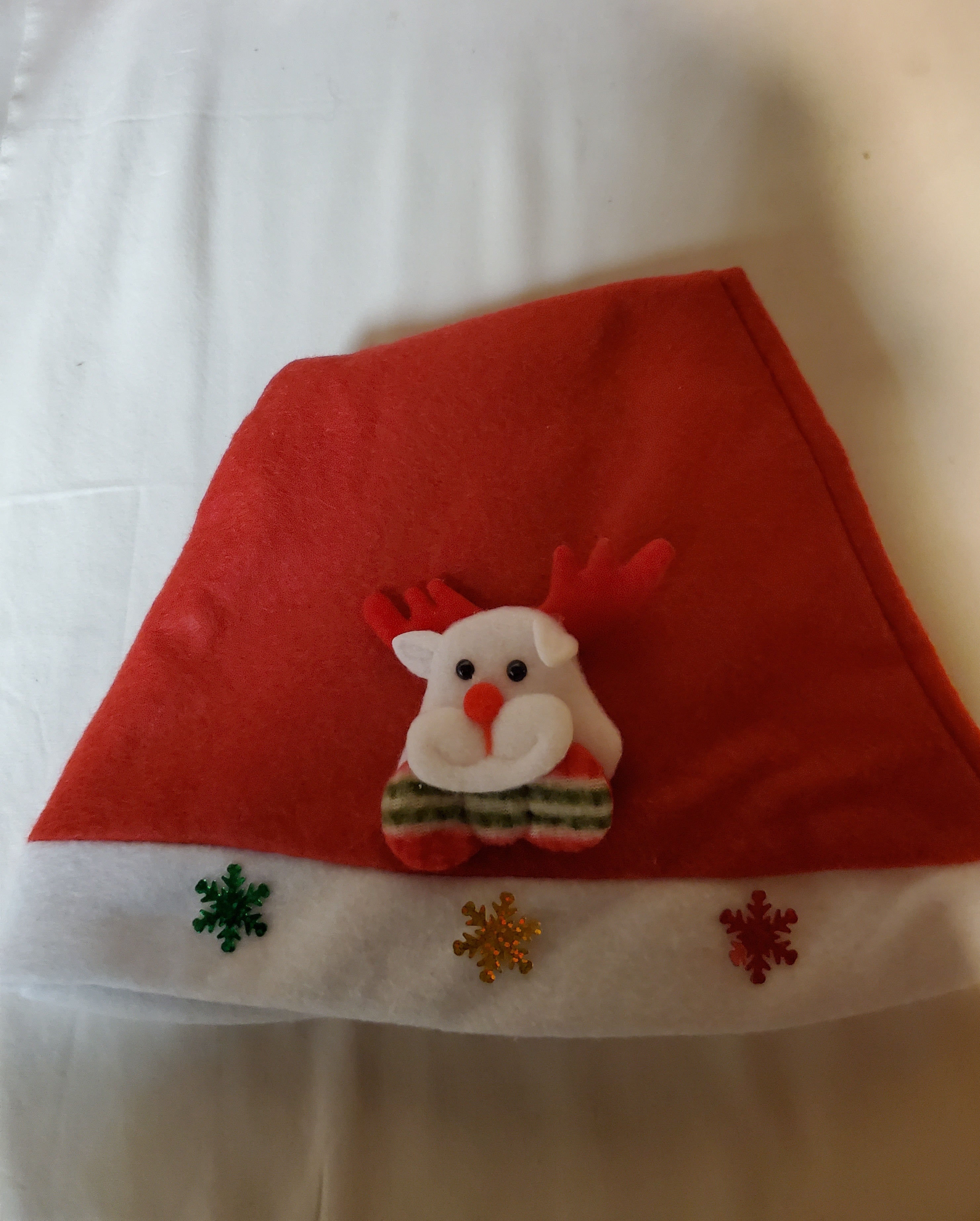 Christmas Santa Led Hat for kids 4pcs