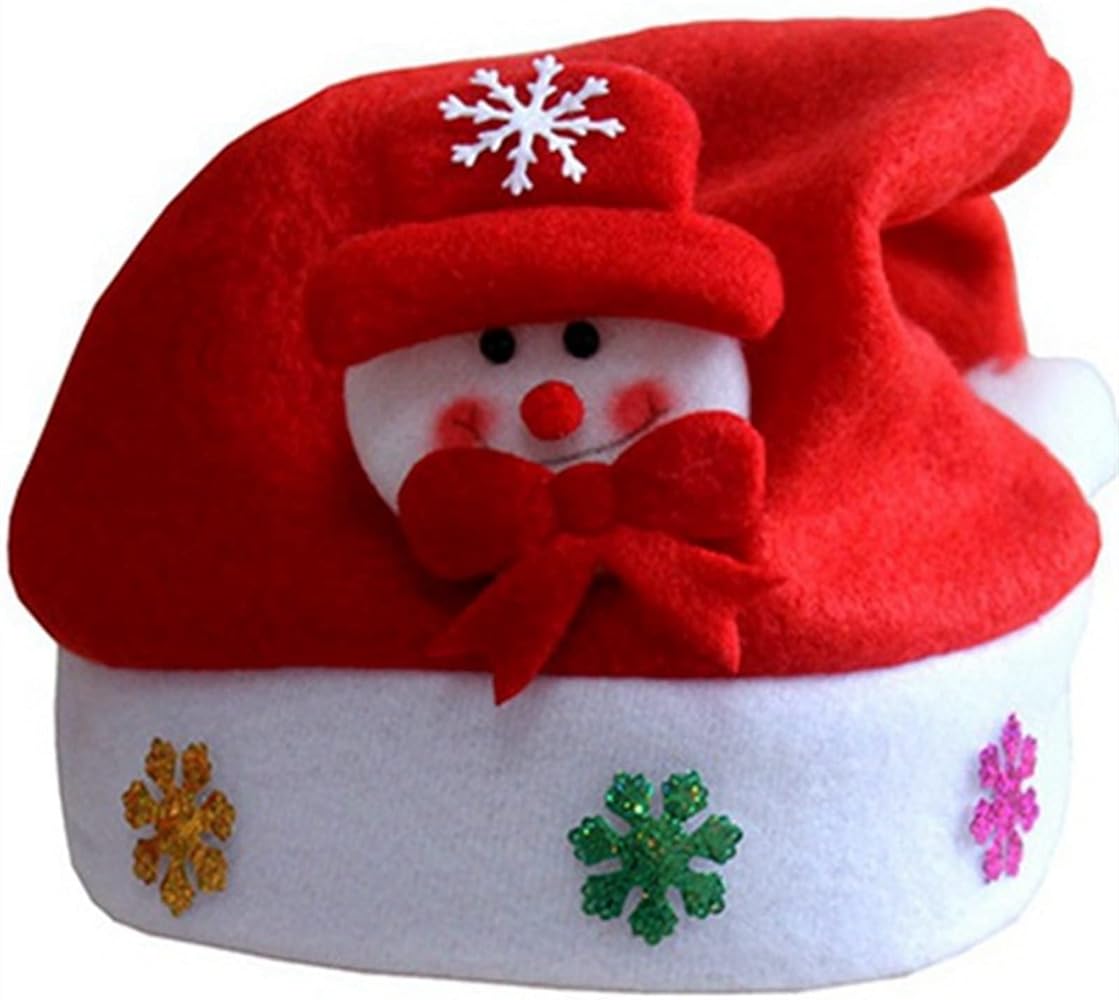 Christmas Santa Led Hat for kids 4pcs