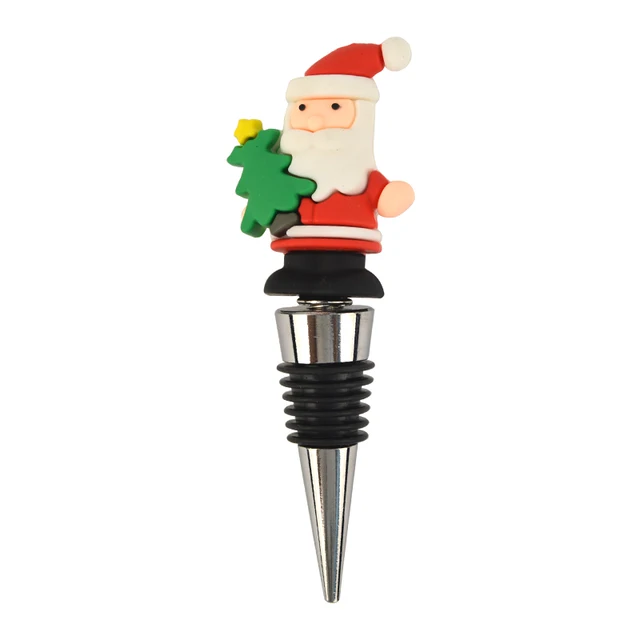 Christmas Santa wine Bottle stopper