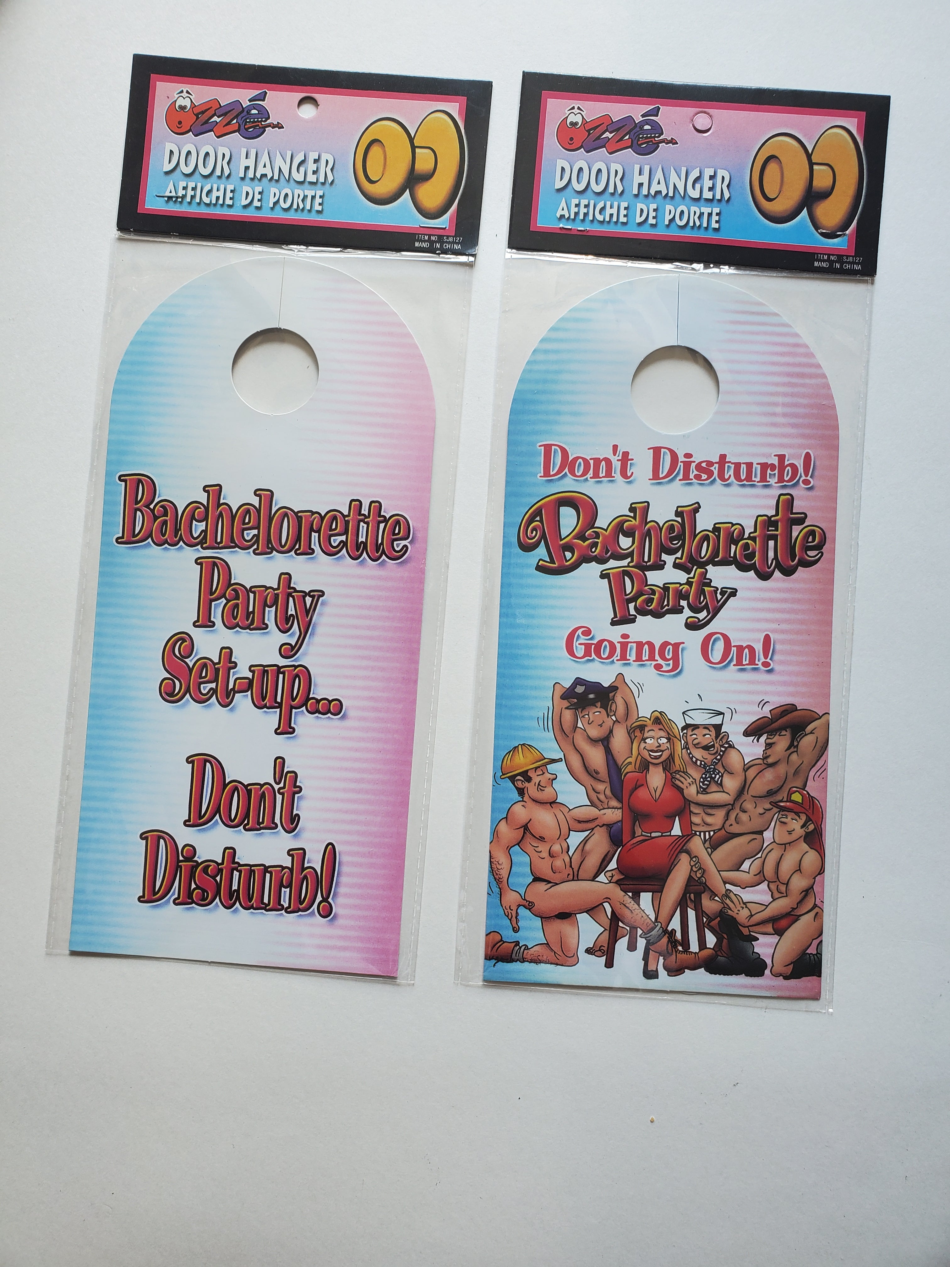 Bachelorette Party Do Not Disturb Door Hanger