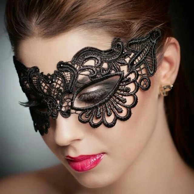 Halloween Masquerade Lace Eye Mask