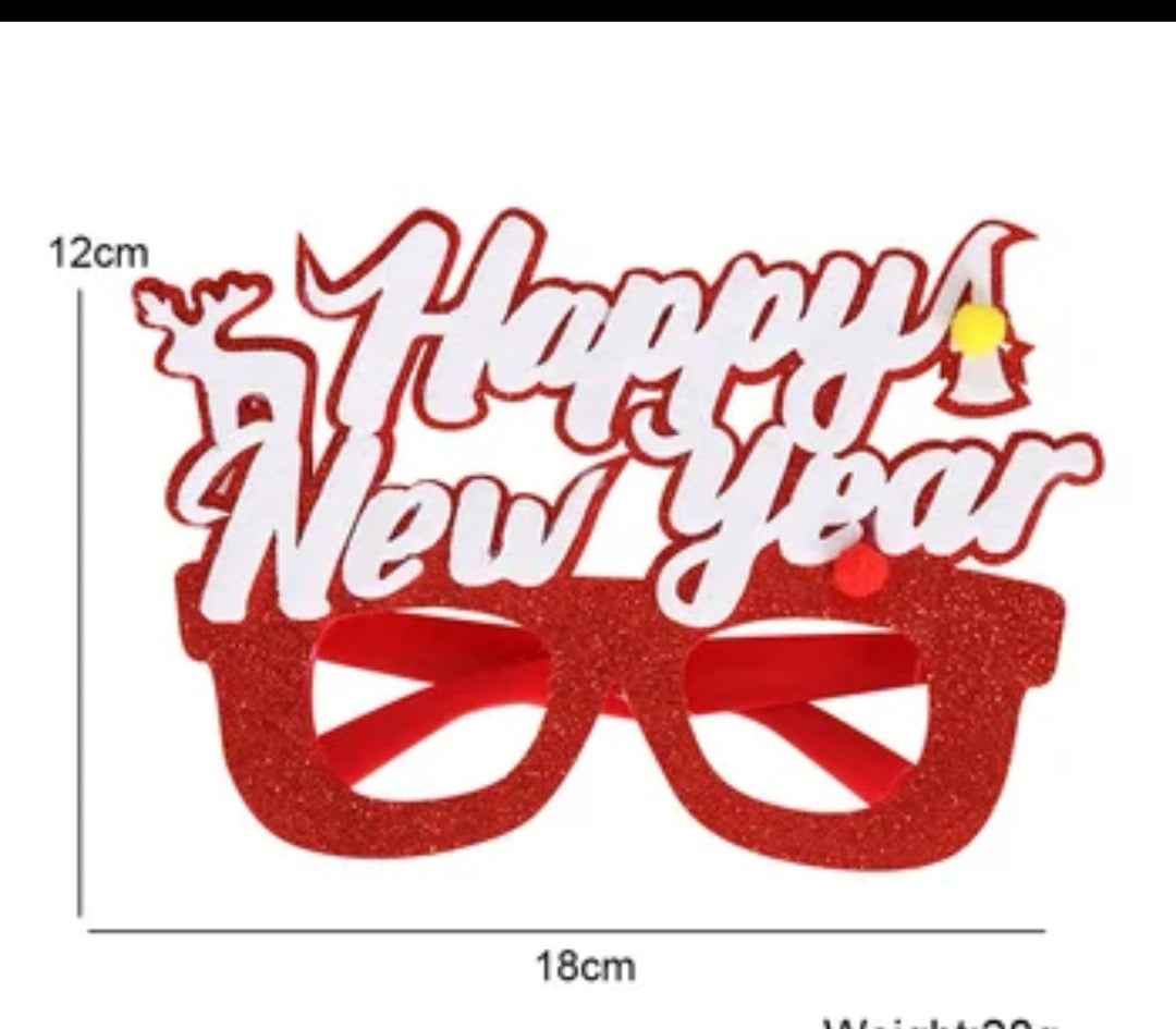 Happy New Year Eyeglasses