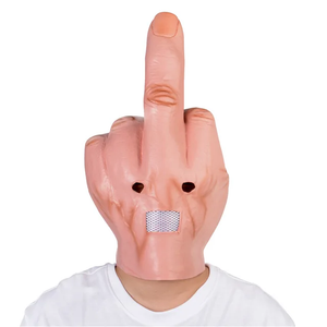 Middle Finger Halloween Mask