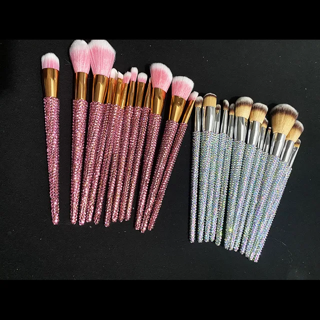 Rhinestone Makeup Brush