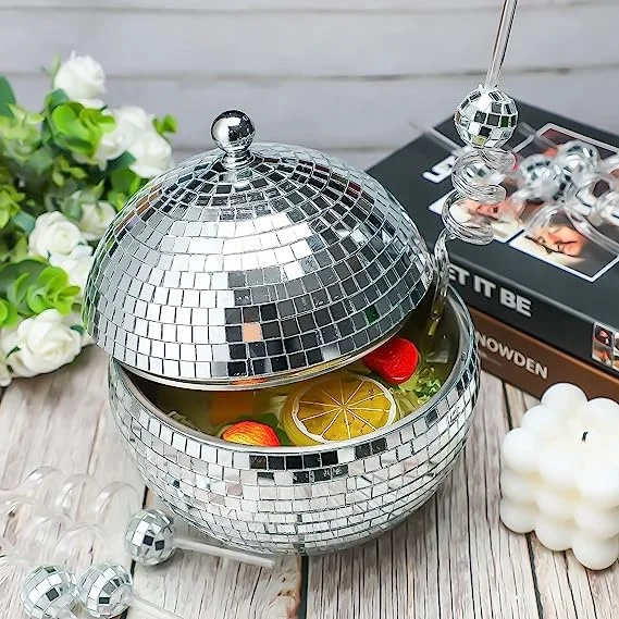 Disco Champagne Ball with lid