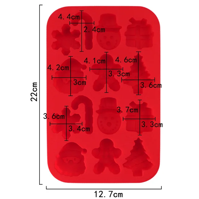 Christmas silicon resin mold