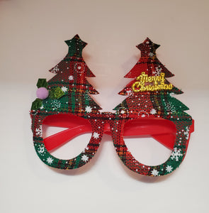 Christmas plaid Eyeglasses 3pcs