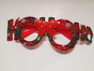 Christmas plaid Eyeglasses 3pcs