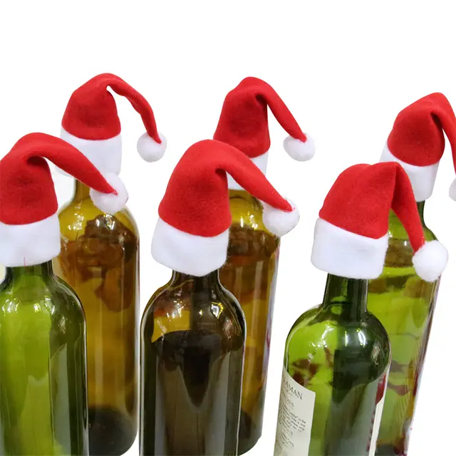 Christmas wine Decor