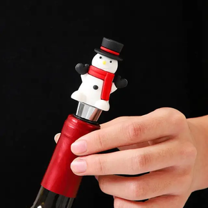 Christmas Santa wine Bottle stopper