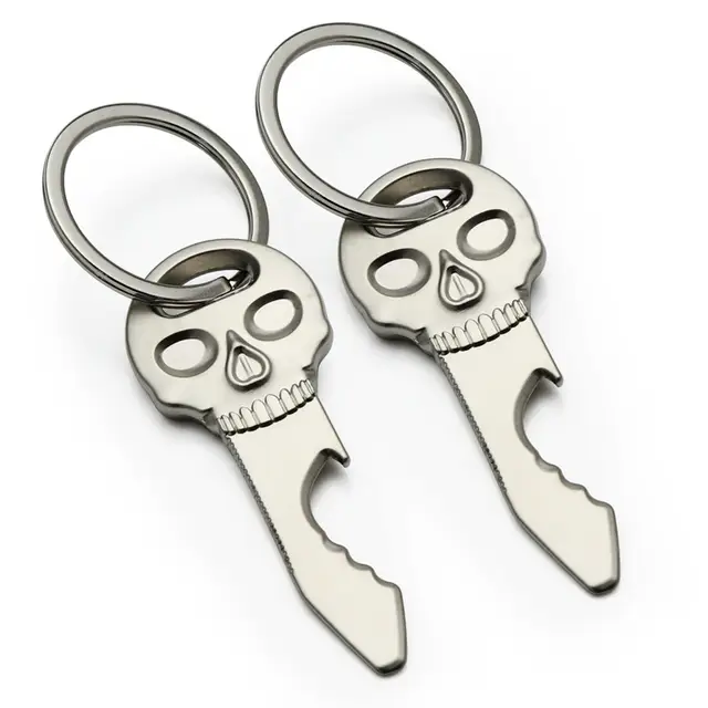 Skull Bottle Opener with keychain