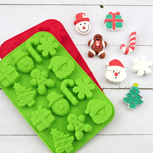 Christmas silicon resin mold