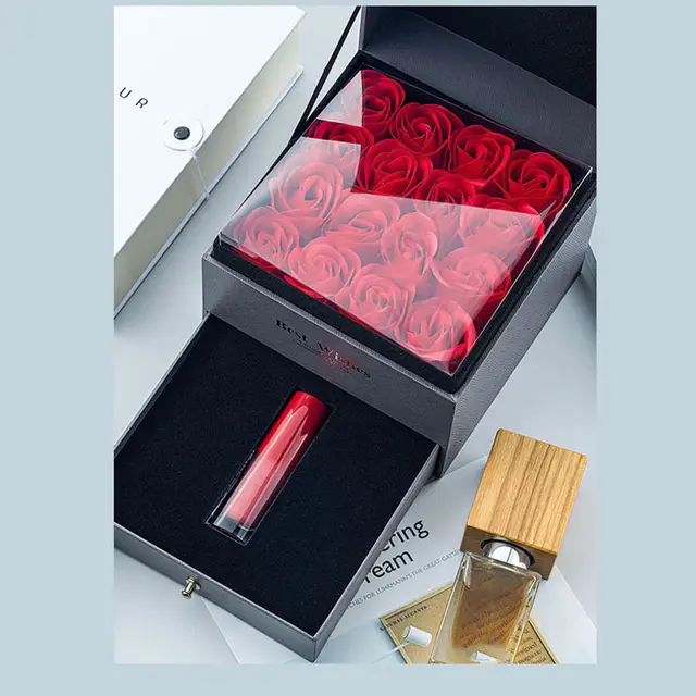 Rose Lipstick Gift Box