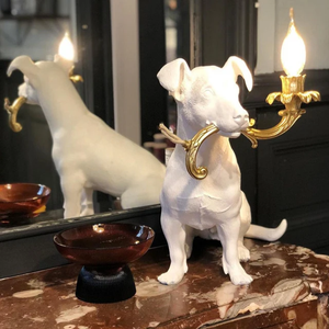 Dog sculpture Lamp