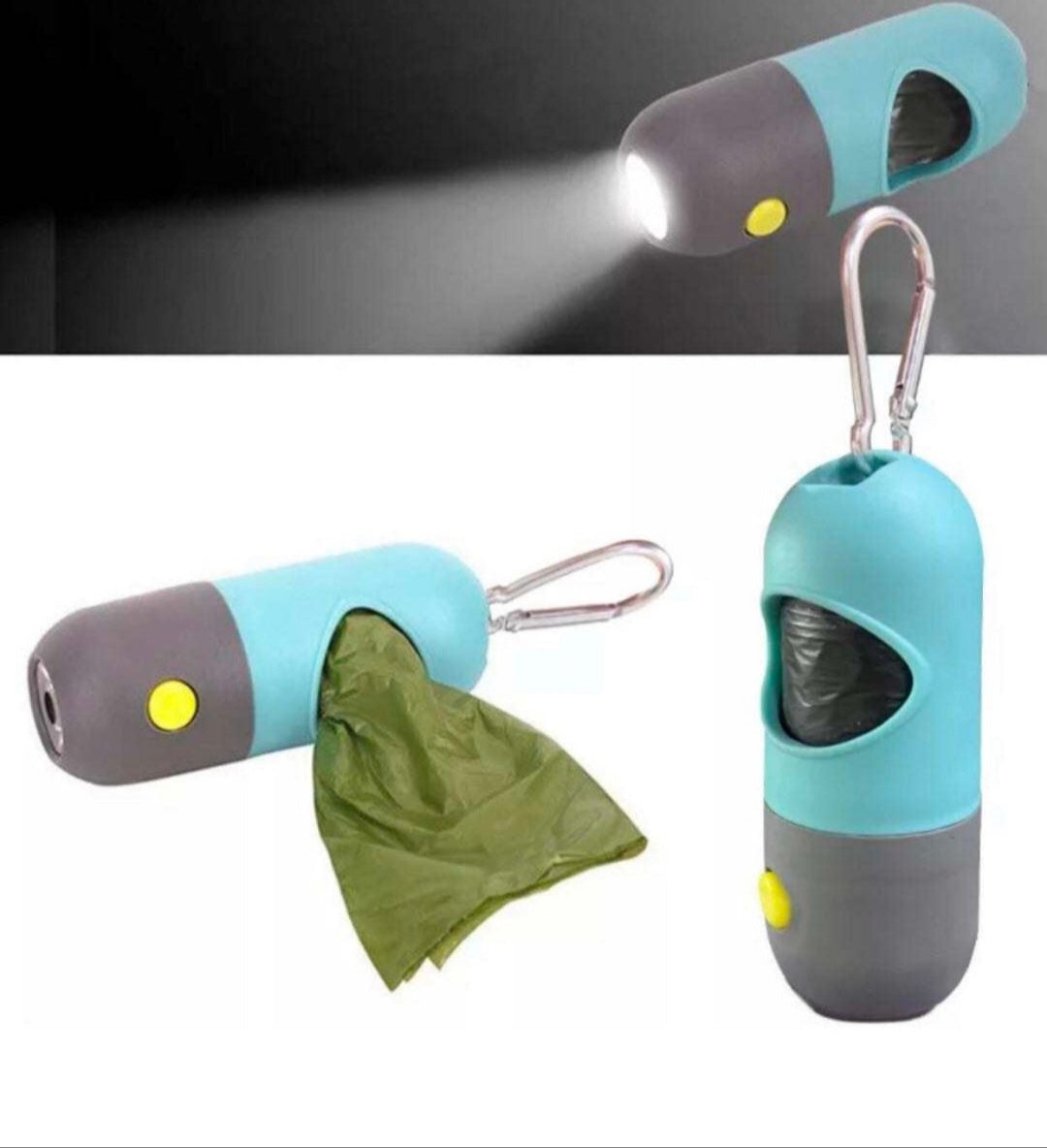 Pet Poop Bag Dispenser with Refill Bag