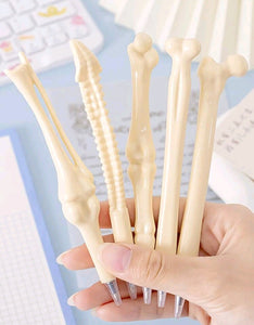 Bone Design Ballpoint Pen 6pcs