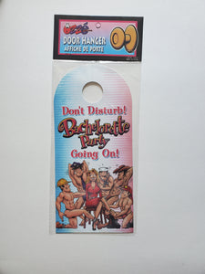 Bachelorette Party Do Not Disturb Door Hanger