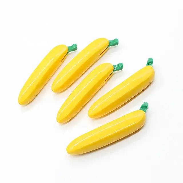 Banana Shaped Ballpoint Press Pen 2pcs